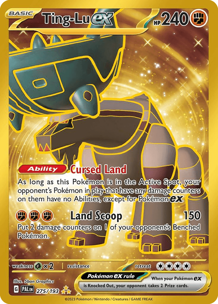 Ting-Lu ex - 275/193 — SV02: Paldea Evolved Pokémon TCG card by 5ban Graphics