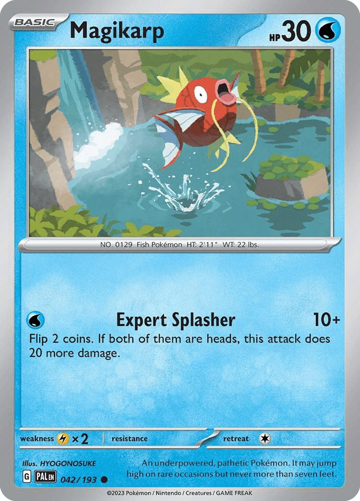 Magikarp - 042/193 — SV02: Paldea Evolved Pokémon TCG card by HYOGONOSUKE