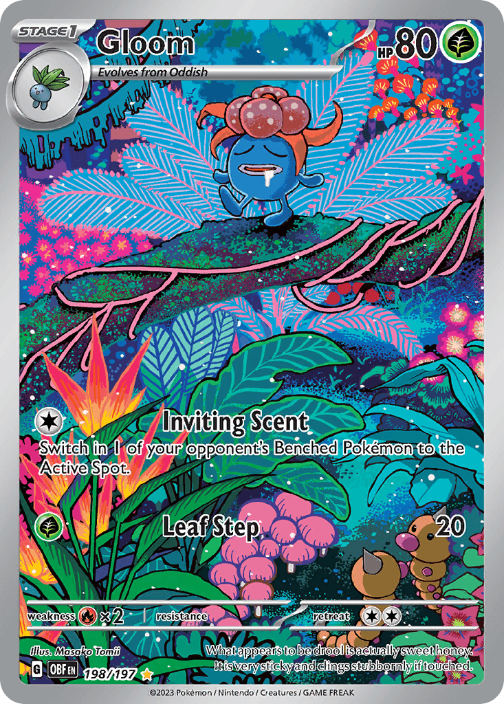 Gloom - 198/197 — Pokémon TCG card
