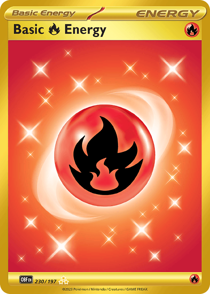 Basic Fire Energy - 230/197 — SV03: Obsidian Flames