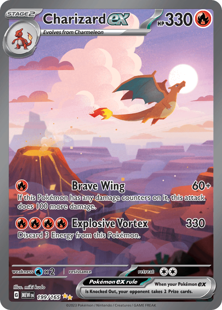 Charizard ex - 199/165 — SV: Scarlet & Violet 151