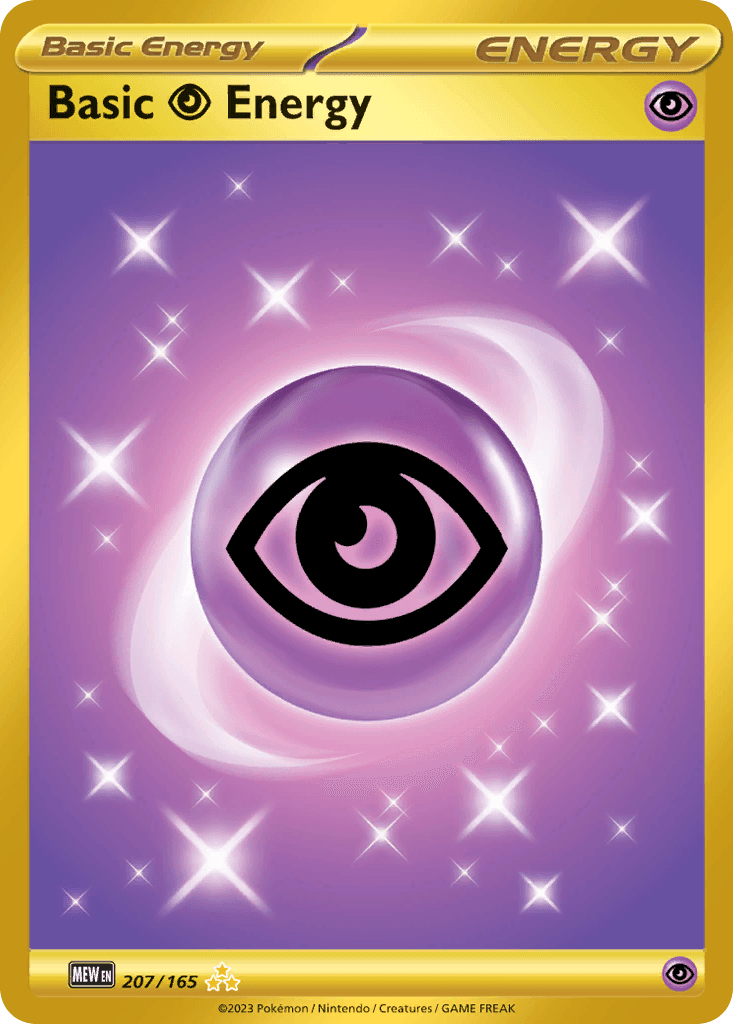 Basic Psychic Energy - 207/165 — SV: Scarlet & Violet 151