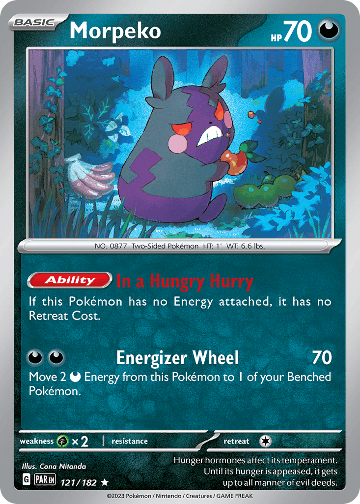 Morpeko - 121/182 — Deck Exclusives Pokémon TCG card by Unknown