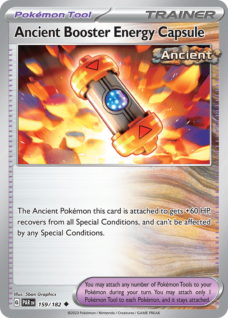 Ancient Booster Energy Capsule — Miscellaneous Cards & Products Pokémon TCG card by 5ban Graphics