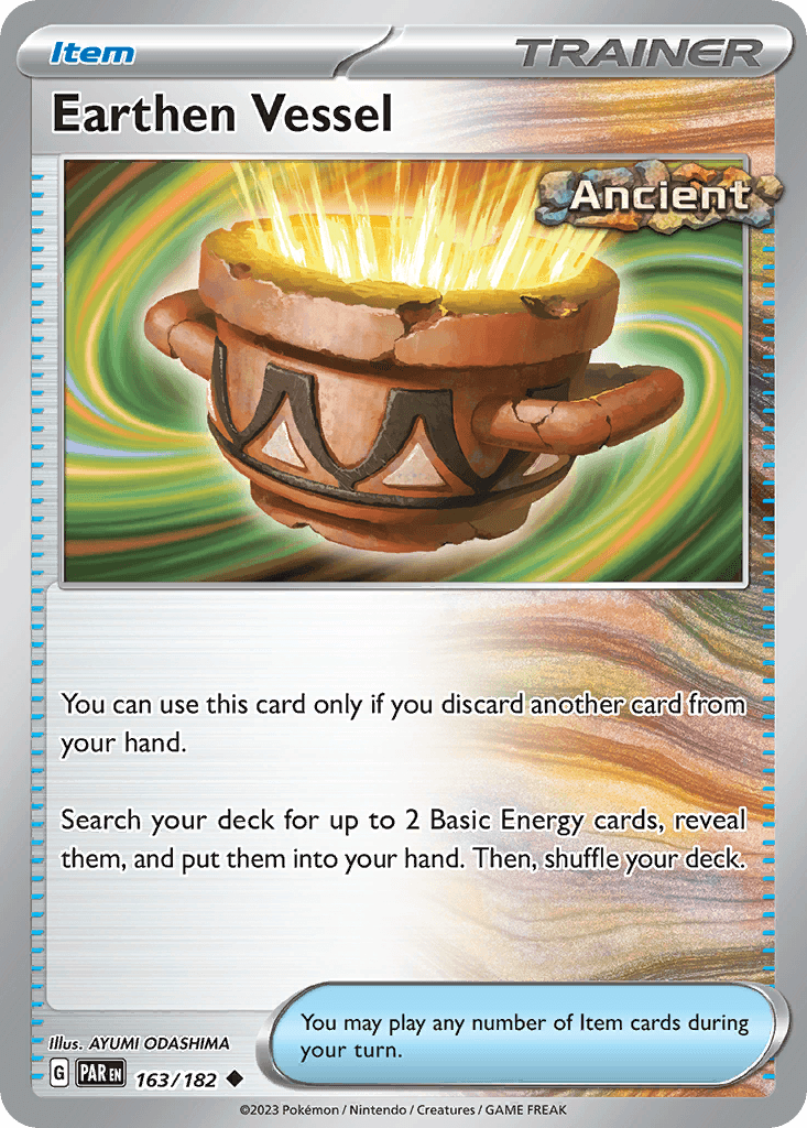 Earthen Vessel — Prize Pack Series Cards Pokémon TCG card by AYUMI ODASHIMA