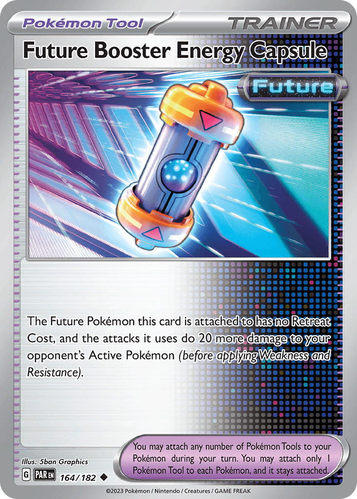 Future Booster Energy Capsule — Prize Pack Series Cards Pokémon TCG card by 5ban Graphics