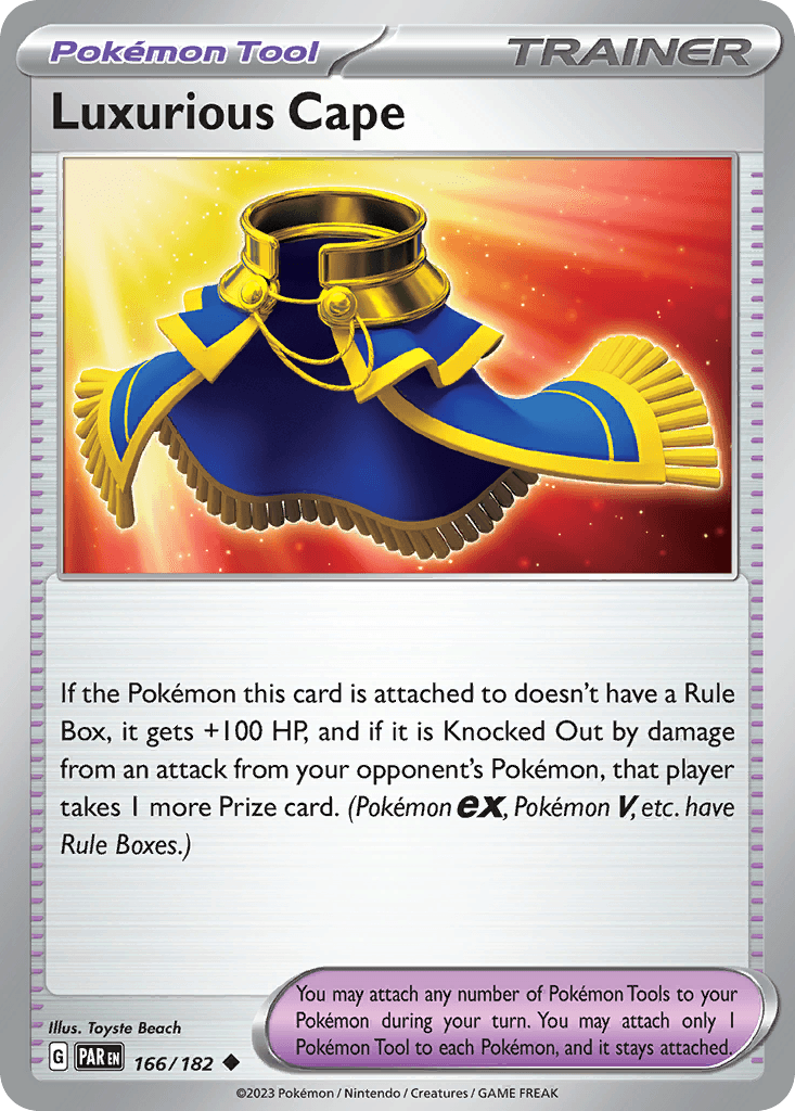 Luxurious Cape — Prize Pack Series Cards Pokémon TCG card by Toyste Beach