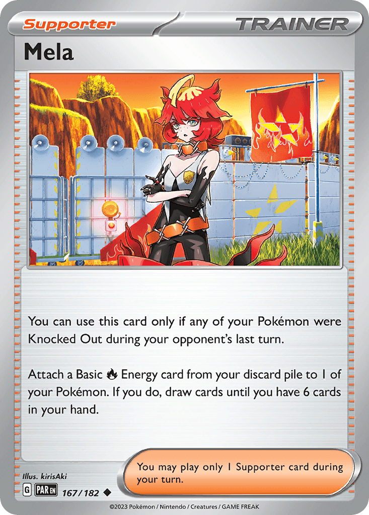 Mela — Prize Pack Series Cards Pokémon TCG card by kirisAki