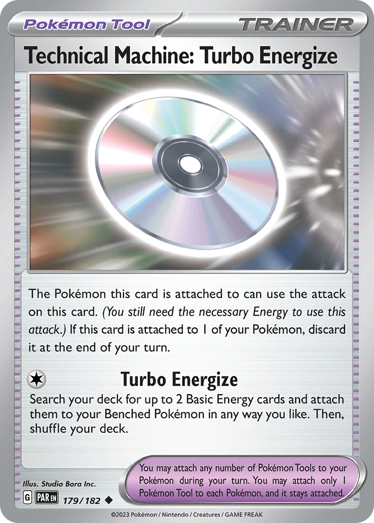 Technical Machine: Turbo Energize — Prize Pack Series Cards