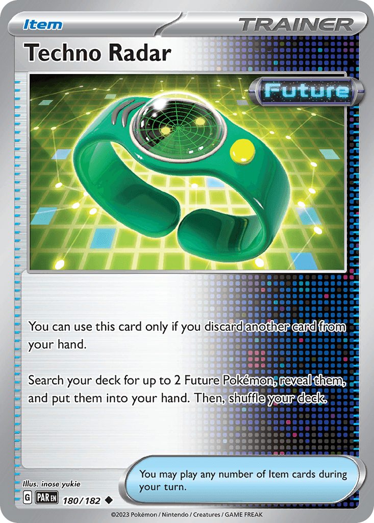 Techno Radar — Prize Pack Series Cards Pokémon TCG card by inose yukie