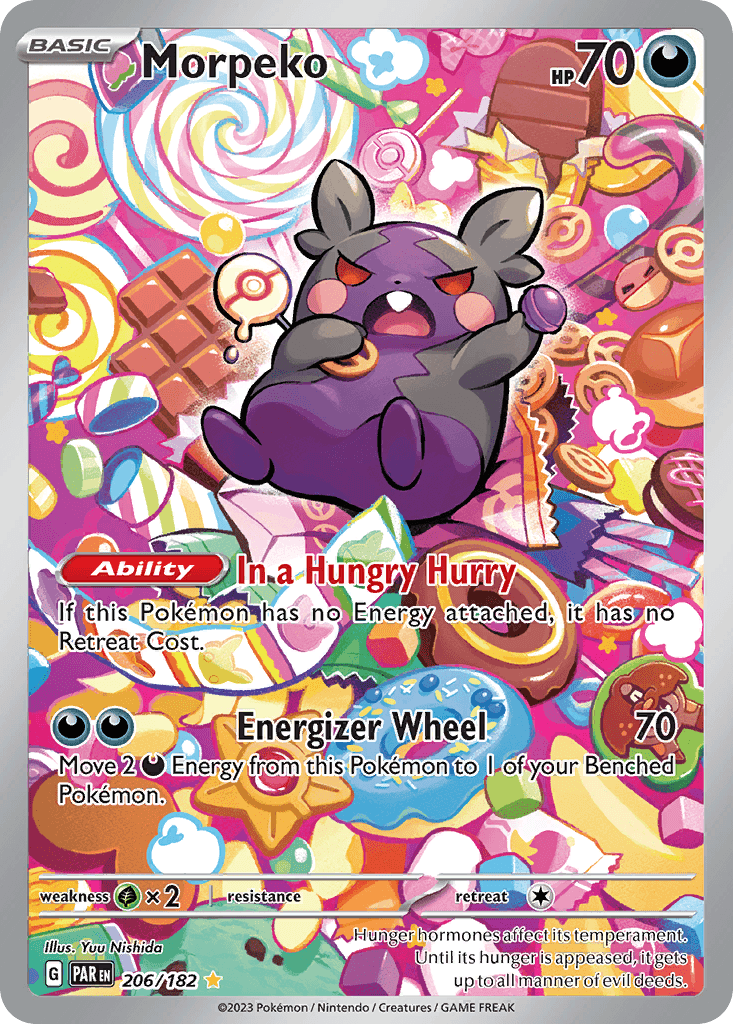 Morpeko - 206/182 — Pokémon TCG card