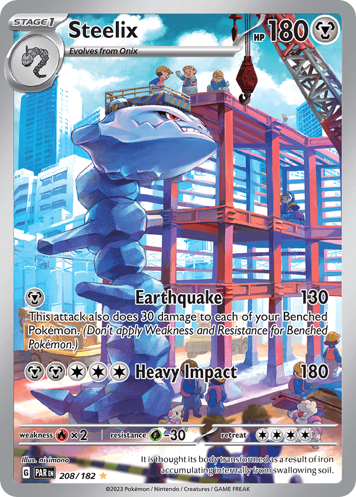 Steelix - 208/182 — Pokémon TCG card