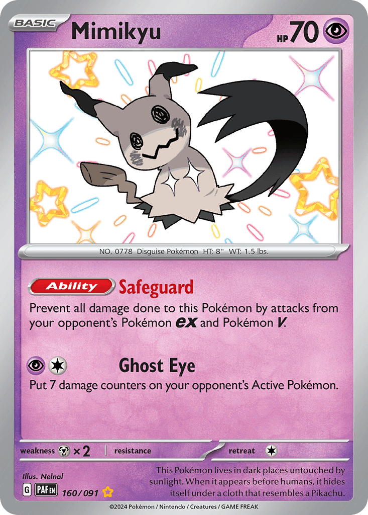 Mimikyu — Pokémon TCG card