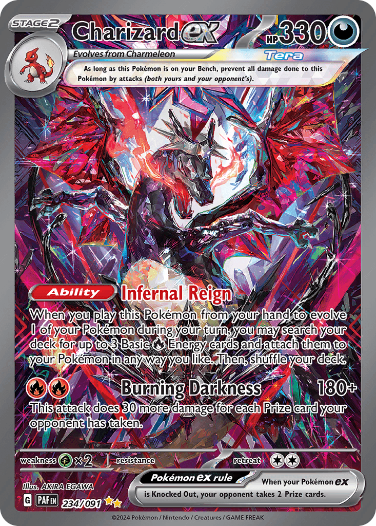 Charizard ex - 234/091 — Pokémon TCG card