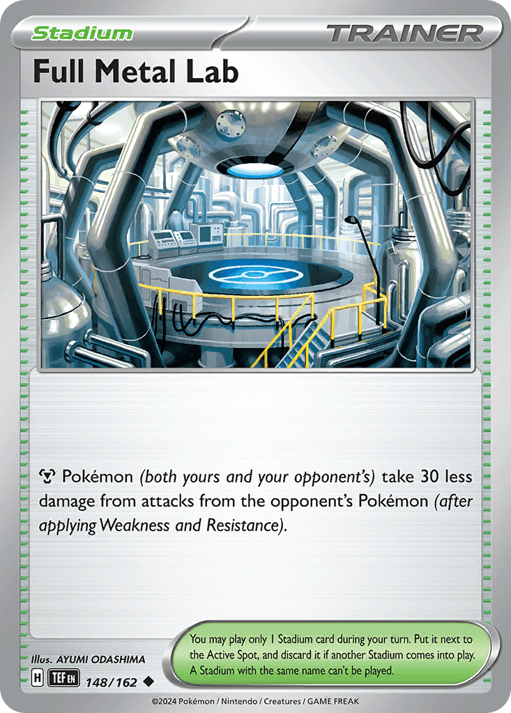 Full Metal Lab — Prize Pack Series Cards Pokémon TCG card by AYUMI ODASHIMA