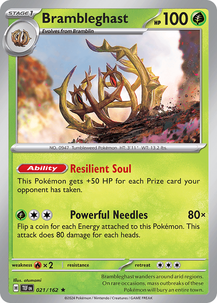 Brambleghast — Prize Pack Series Cards Pokémon TCG card by otumami