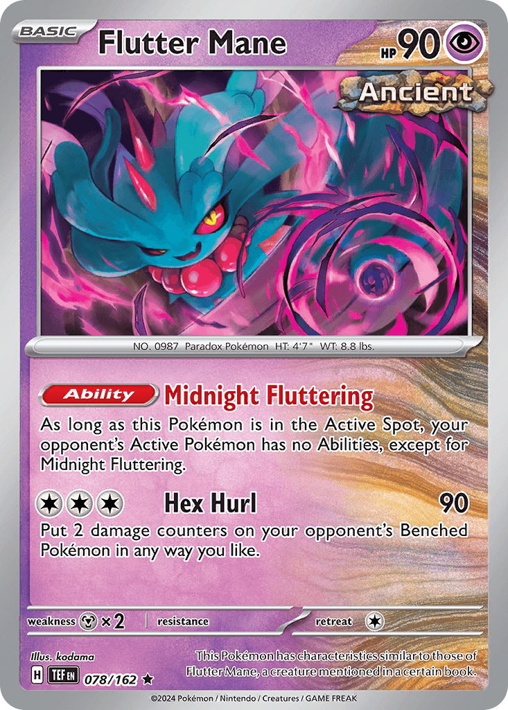 Flutter Mane — Prize Pack Series Cards Pokémon TCG card by kodama