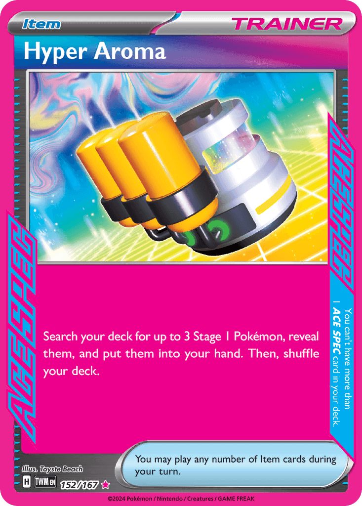Hyper Aroma — Prize Pack Series Cards Pokémon TCG card by Toyste Beach