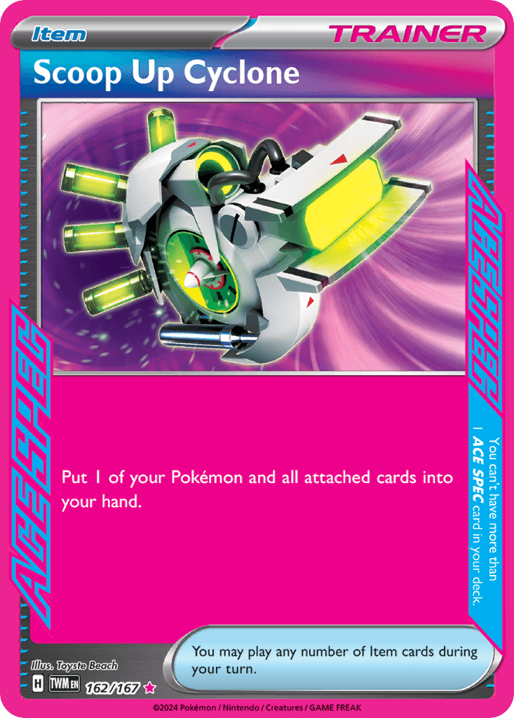 Scoop Up Cyclone — Prize Pack Series Cards Pokémon TCG card by Toyste Beach