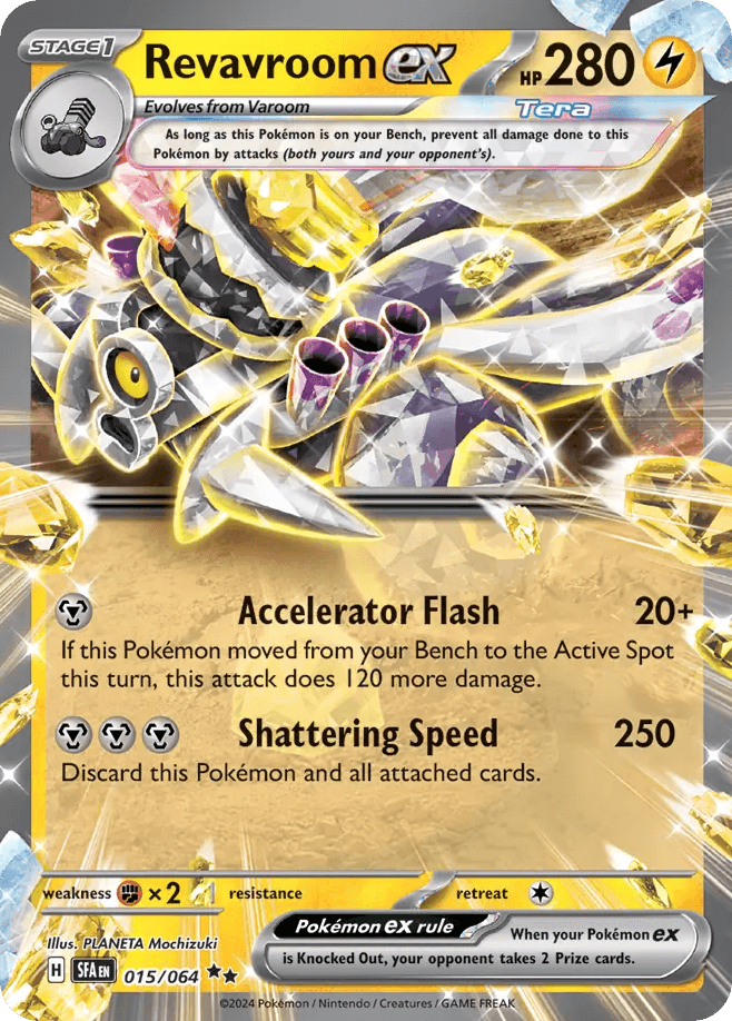 Revavroom ex - 015/064 — SV: Shrouded Fable Pokémon TCG card by PLANETA Mochizuki