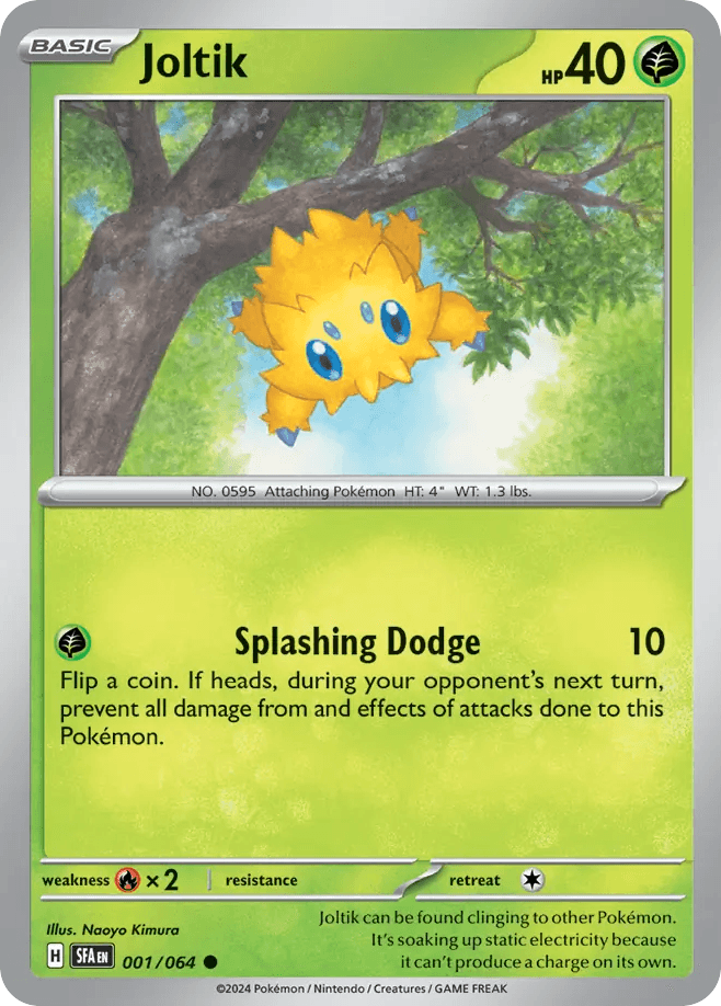 Joltik — SV: Shrouded Fable Pokémon TCG card by Naoyo Kimura