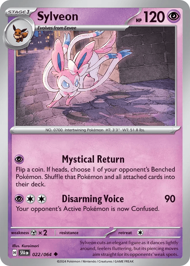 Sylveon — SV: Shrouded Fable Pokémon TCG card by Kuroimori