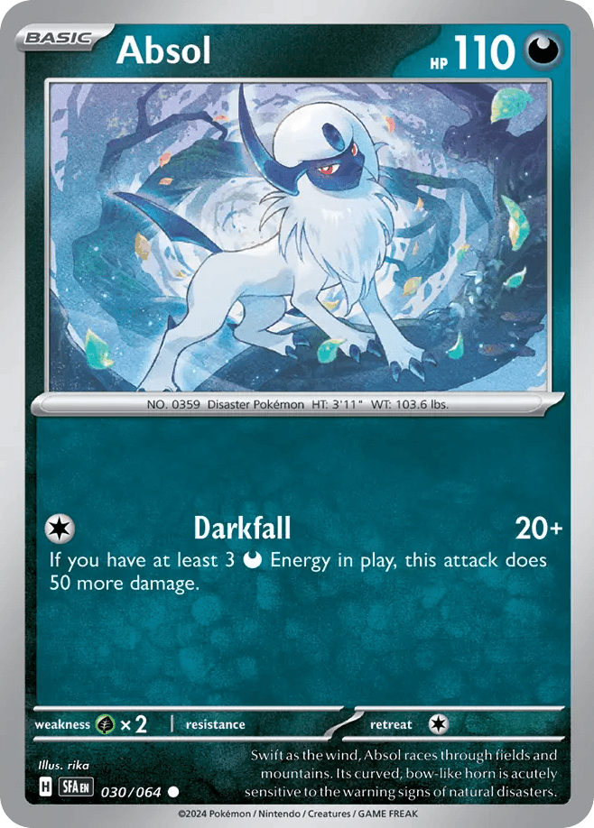 Absol — SV: Shrouded Fable Pokémon TCG card by rika