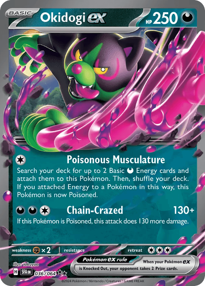 Okidogi ex - 036/064 — Prize Pack Series Cards Pokémon TCG card by takuyoa