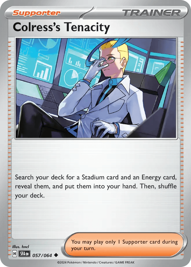 Colress's Tenacity — League & Championship Cards Pokémon TCG card by hncl