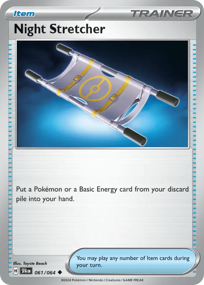 Night Stretcher — Prize Pack Series Cards Pokémon TCG card by Toyste Beach