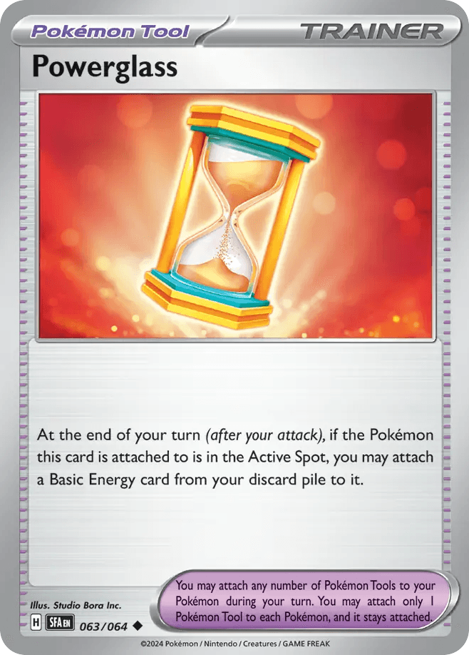 Powerglass - 063/064 — SV: Shrouded Fable Pokémon TCG card by Studio Bora Inc.