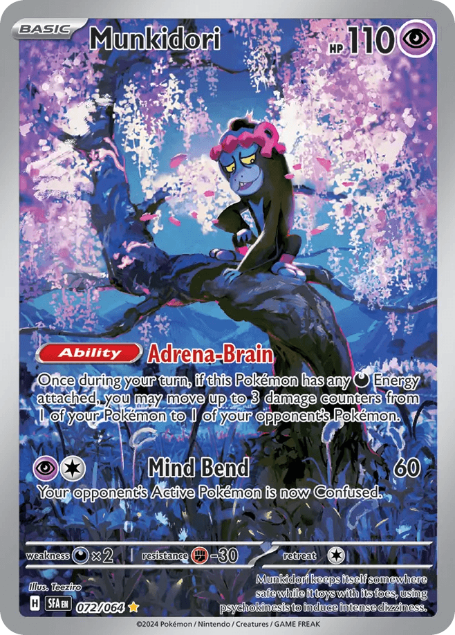 Munkidori — SV: Shrouded Fable Pokémon TCG card by Teeziro