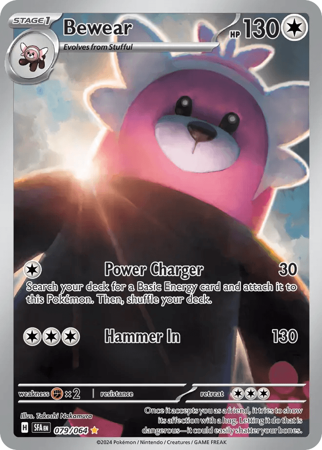 Bewear - 079/064 — SV: Shrouded Fable Pokémon TCG card by Takeshi Nakamura