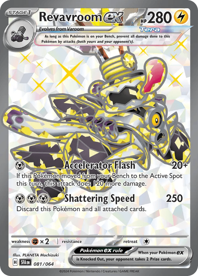 Revavroom ex - 081/064 — SV: Shrouded Fable Pokémon TCG card by PLANETA Mochizuki