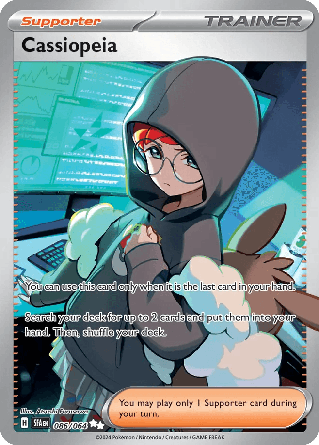 Cassiopeia - 086/064 — SV: Shrouded Fable Pokémon TCG card by Atsushi Furusawa