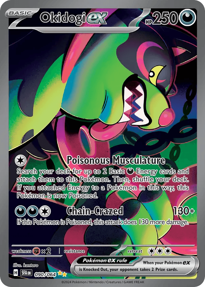 Okidogi ex - 090/064 — SV: Shrouded Fable Pokémon TCG card by kantaro