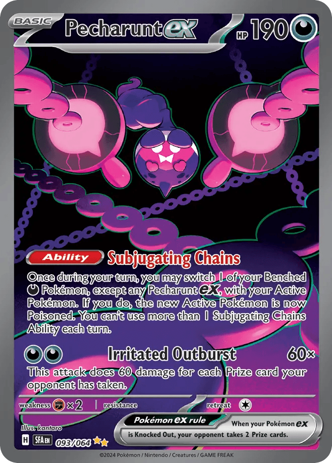 Pecharunt ex - 093/064 — SV: Shrouded Fable Pokémon TCG card by kantaro