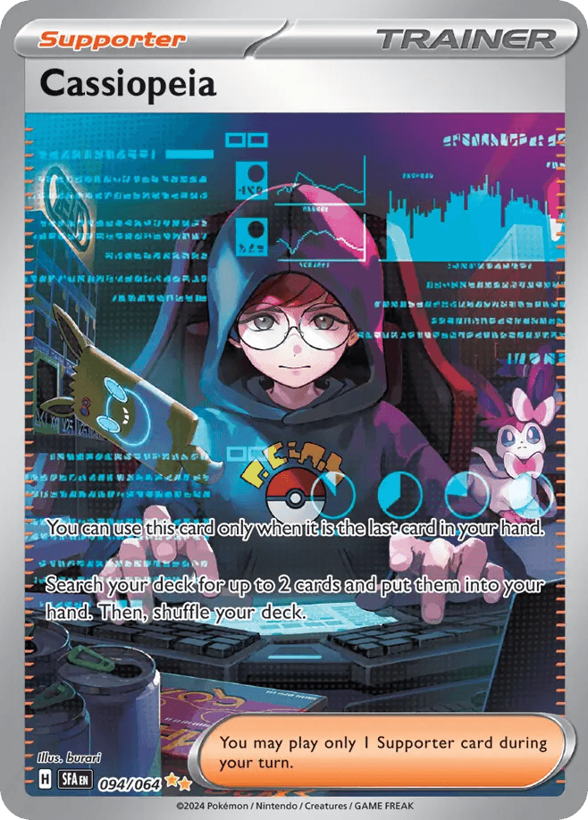 Cassiopeia - 094/064 — SV: Shrouded Fable Pokémon TCG card by Goro Fujita