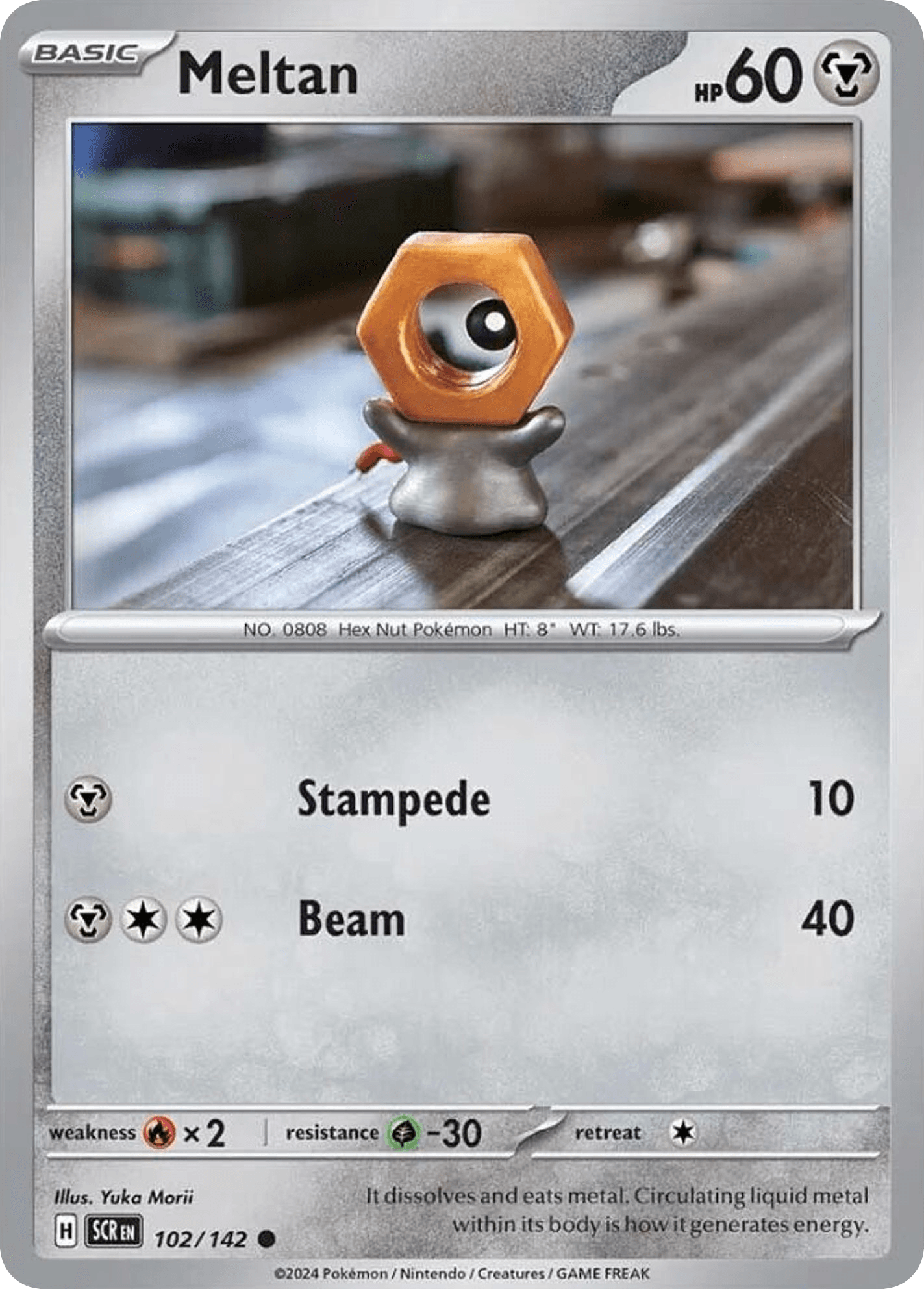 Meltan (Stellar Crown Stamped) — Miscellaneous Cards & Products