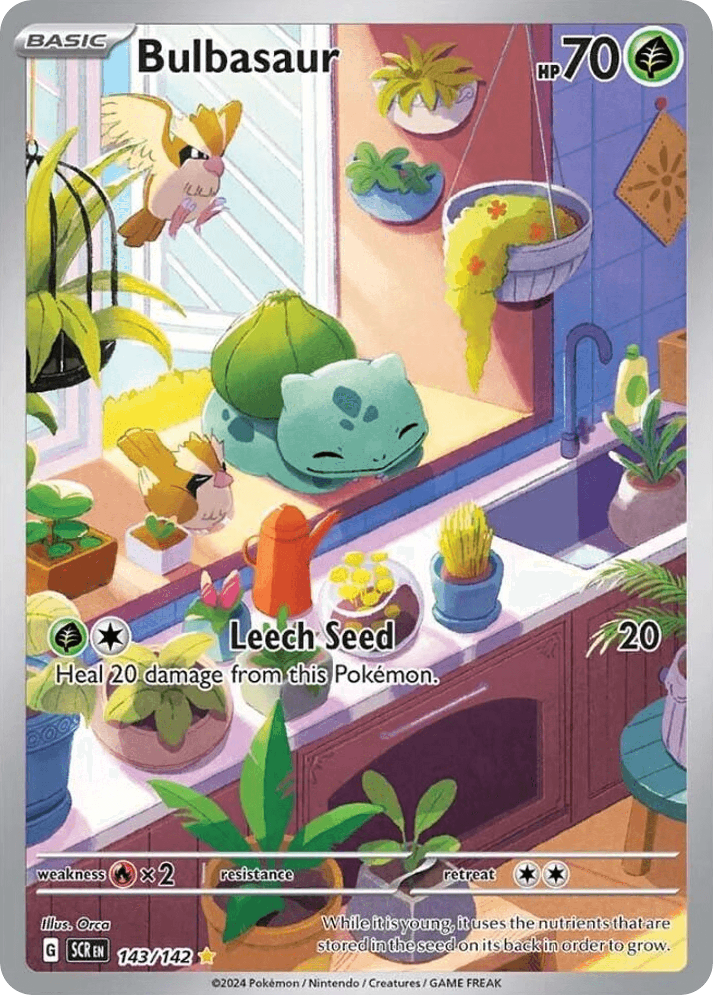 Bulbasaur — Pokémon TCG card