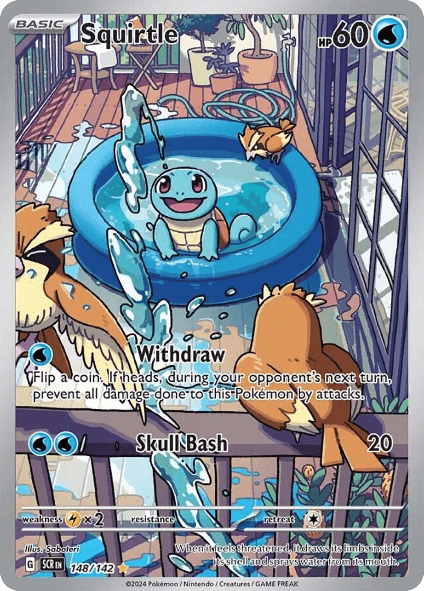 Squirtle — Pokémon TCG card