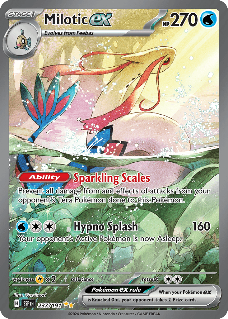 Milotic ex - 237/191 — Pokémon TCG card