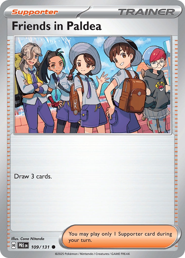 Friends in Paldea - 109/131 — Professor Program Promos