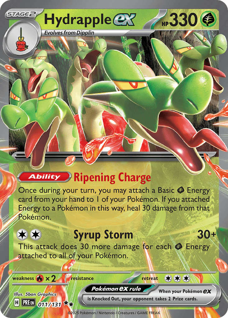 Hydrapple ex — SV: Prismatic Evolutions