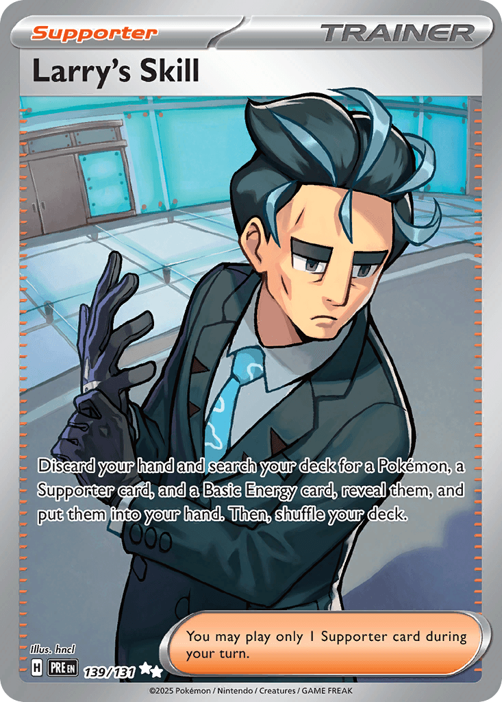 Larry's Skill - 139/131 — SV: Prismatic Evolutions