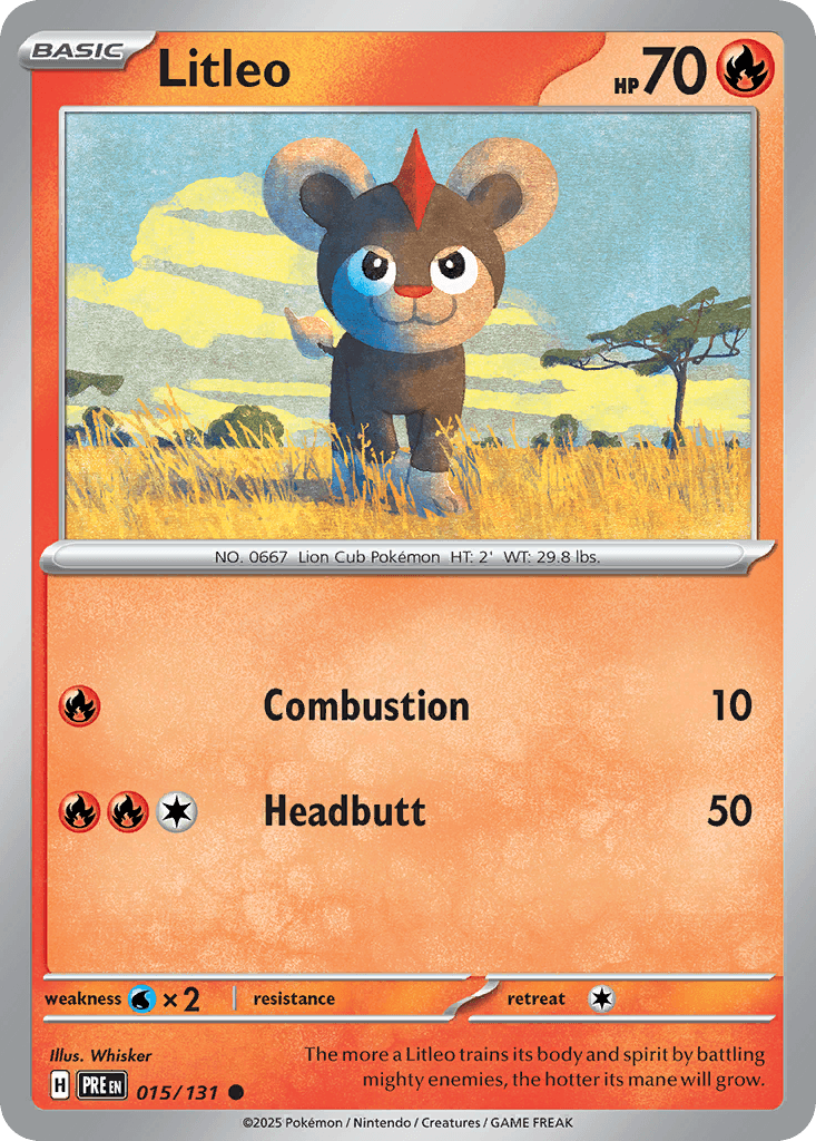 Litleo (Master Ball Pattern) — SV: Prismatic Evolutions