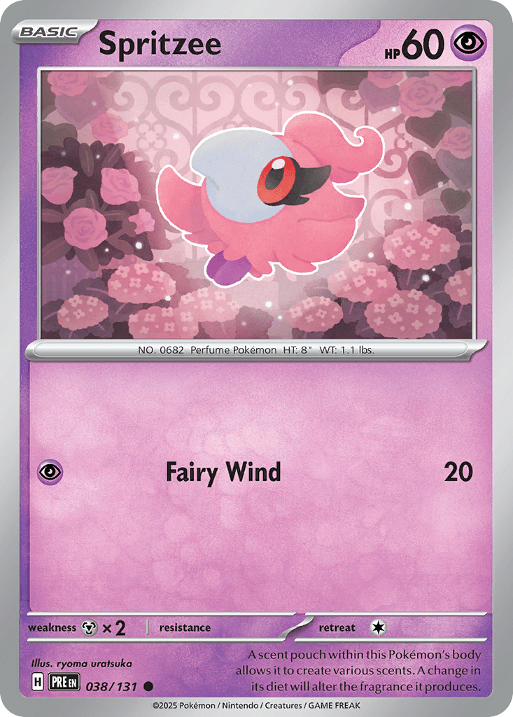Spritzee (Master Ball Pattern) — SV: Prismatic Evolutions