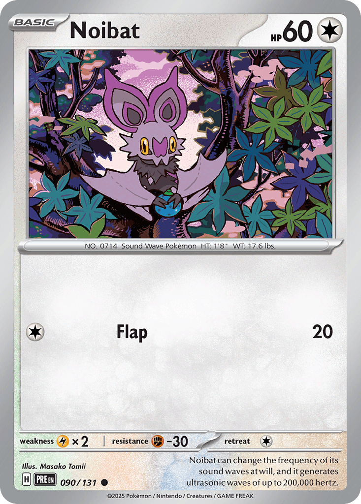 Noibat (Master Ball Pattern) — SV: Prismatic Evolutions