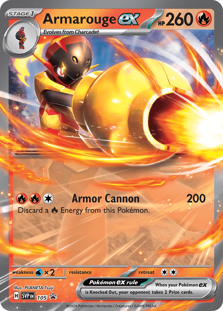 Armarouge ex (Armarouge 60) — Pokémon TCG card