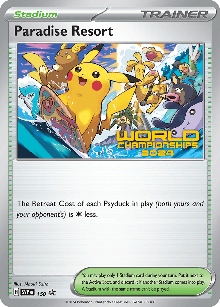 Paradise Resort — SV: Scarlet & Violet Promo Cards